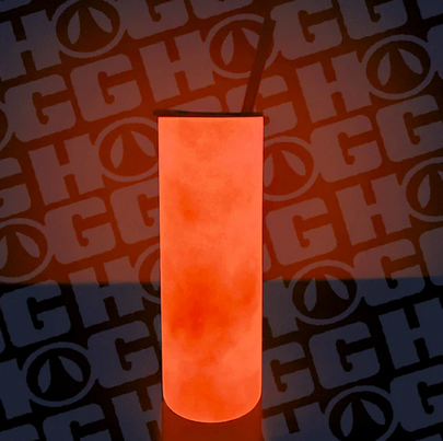 TO BE MADE - 20 Ounce Skinny Glow in the Dark - Nightmare Before Christmas Love