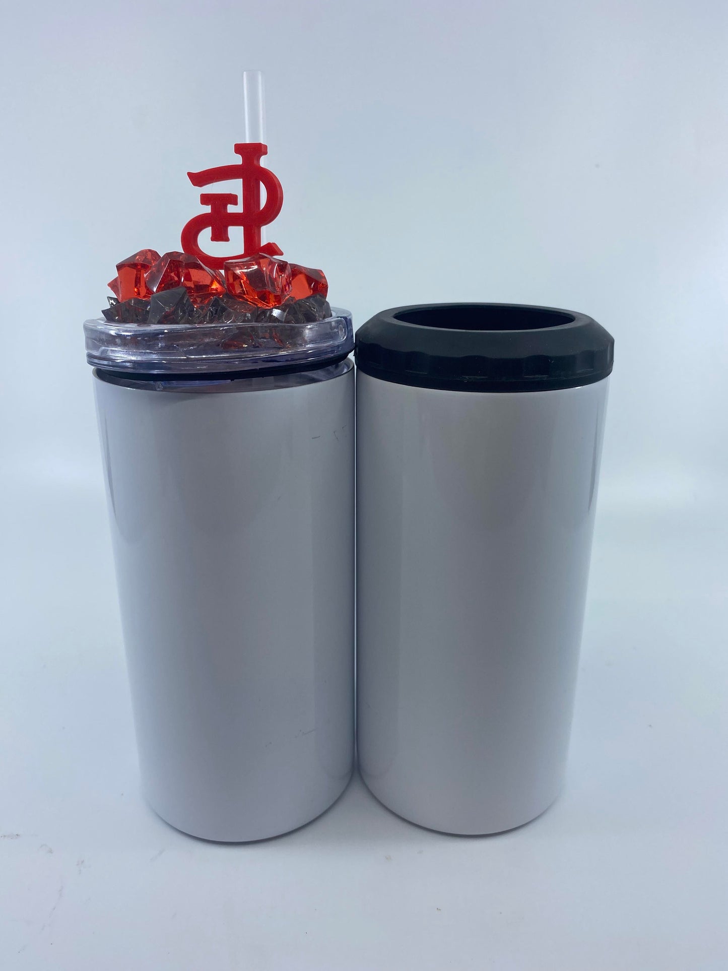 READY TO SHIP - 4 in 1 Tumbler & Cooler - STL Cardinals Baseball The Last Ride Molina/Pujols/Wainright