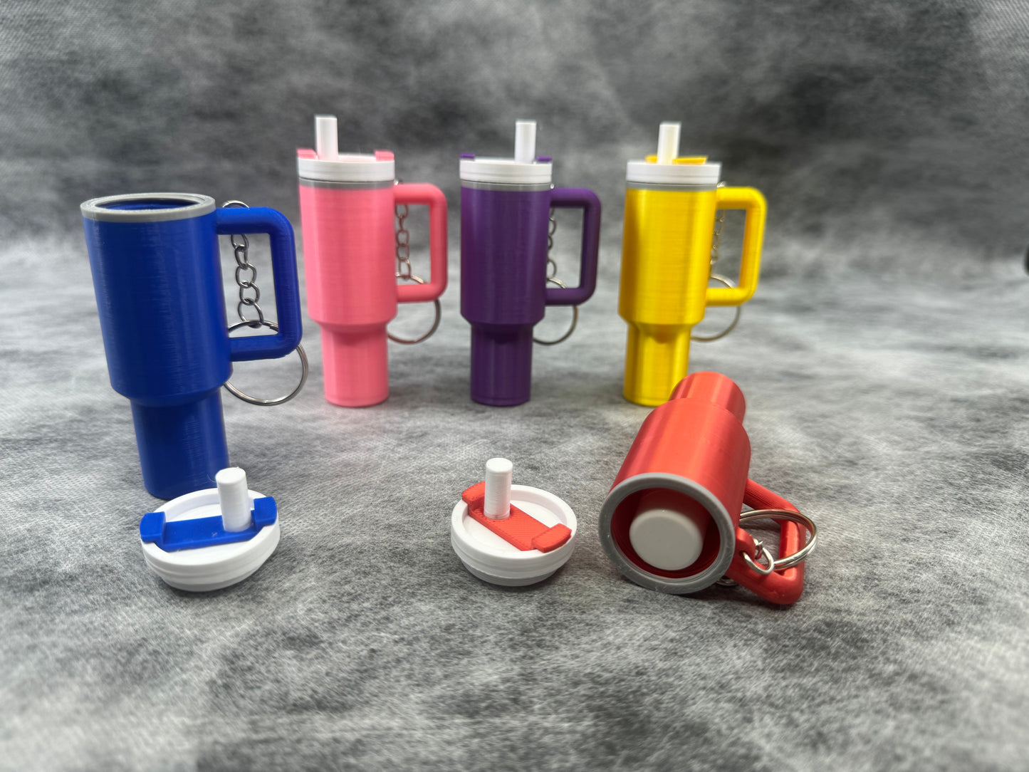 Lip Balm Tumbler Key Chain