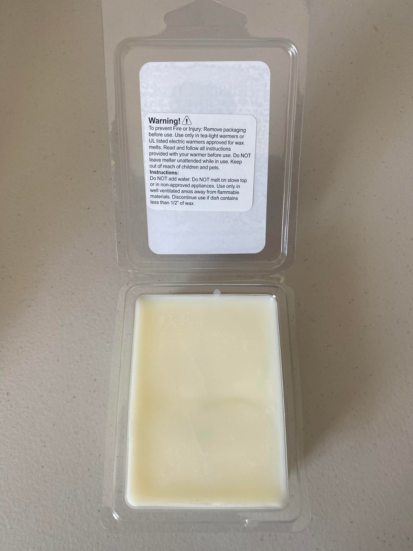 Sweet Vanilla Caramel | Natural Soy Hand Poured Wax Melts - 2.5 Oz