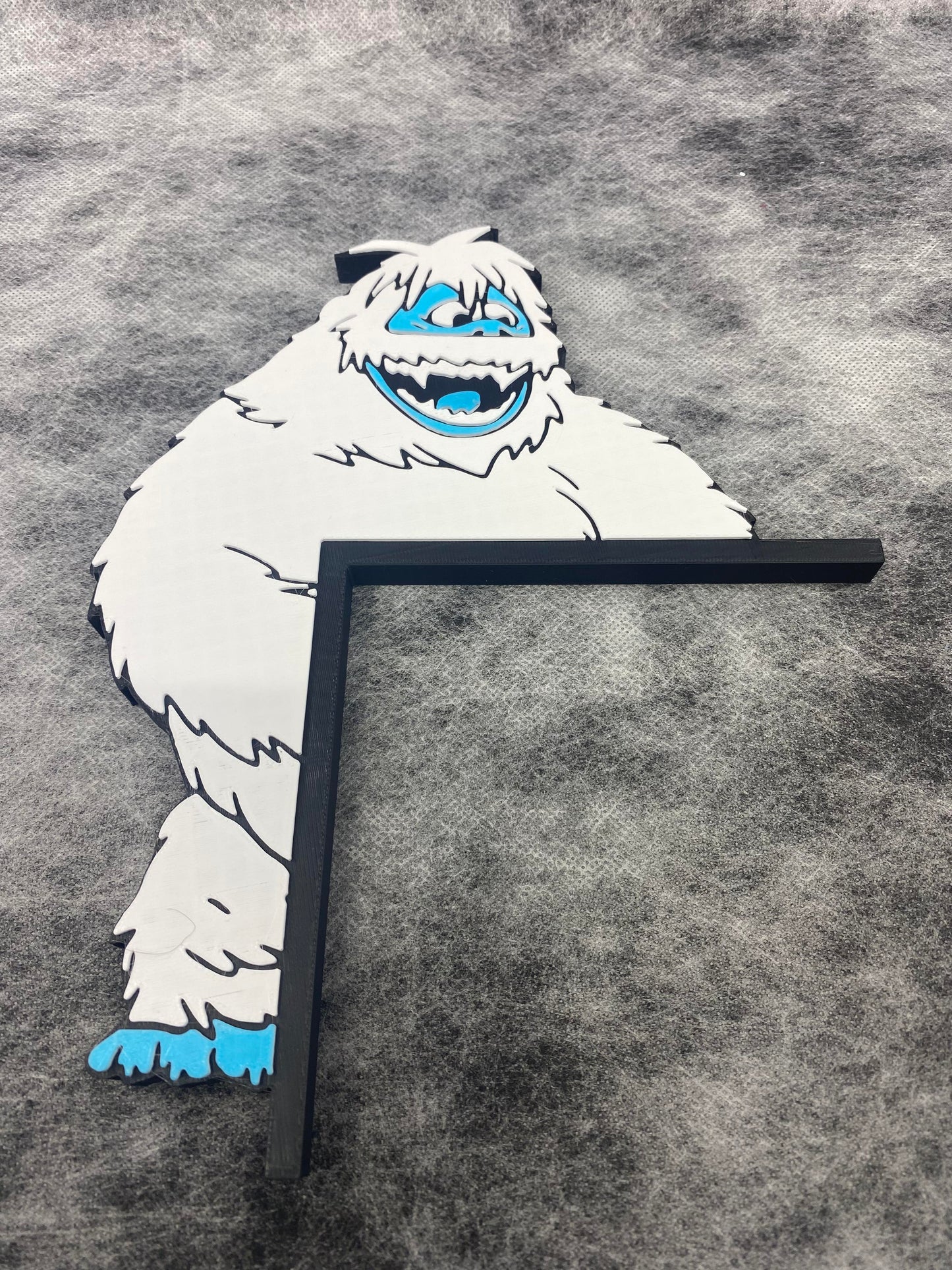 Door Topper - ABOMINABLE SNOW MAN AKA THE BUMBLE - Right Side Hanging