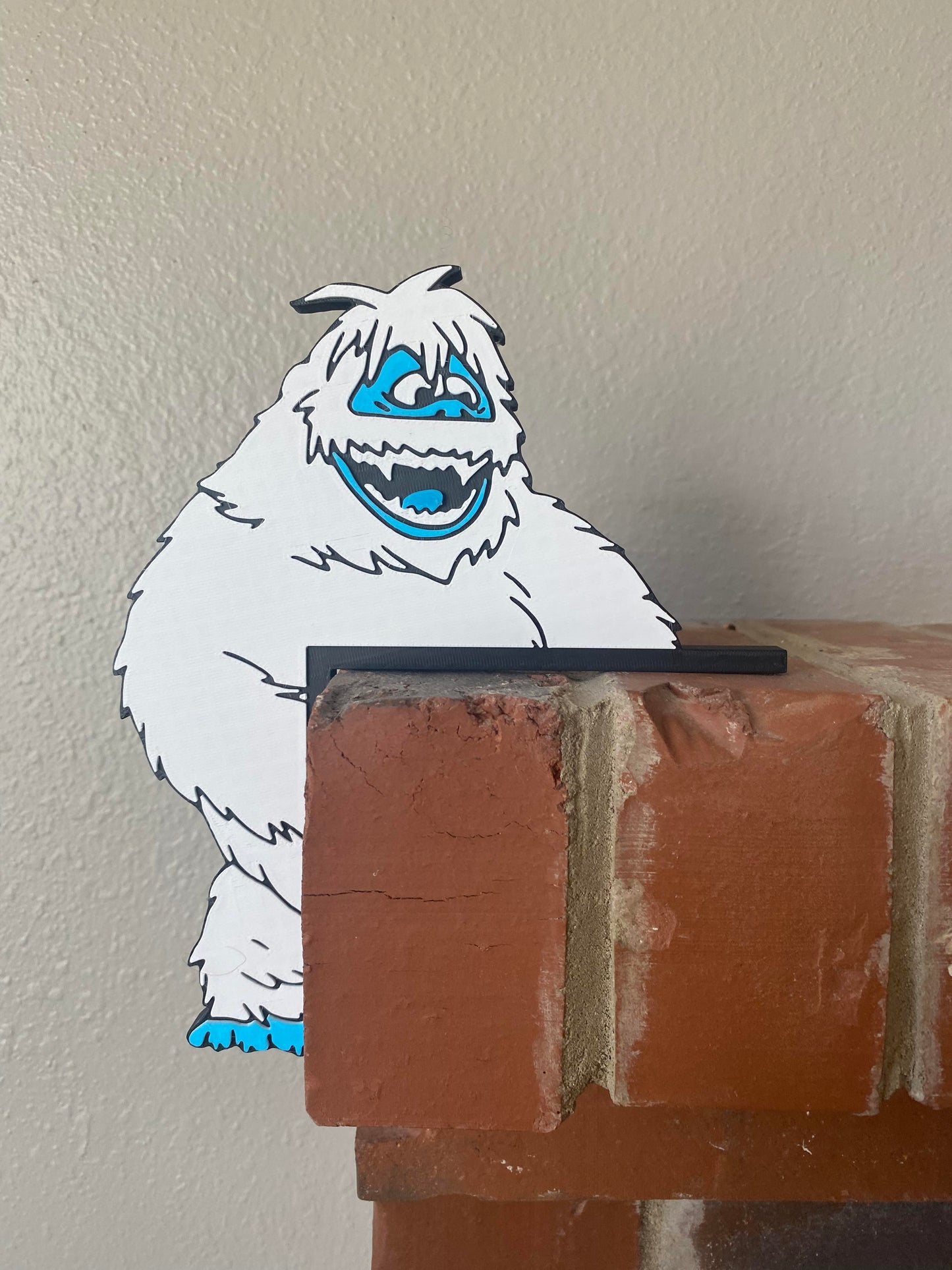 Door Topper - ABOMINABLE SNOW MAN AKA THE BUMBLE - Right Side Hanging