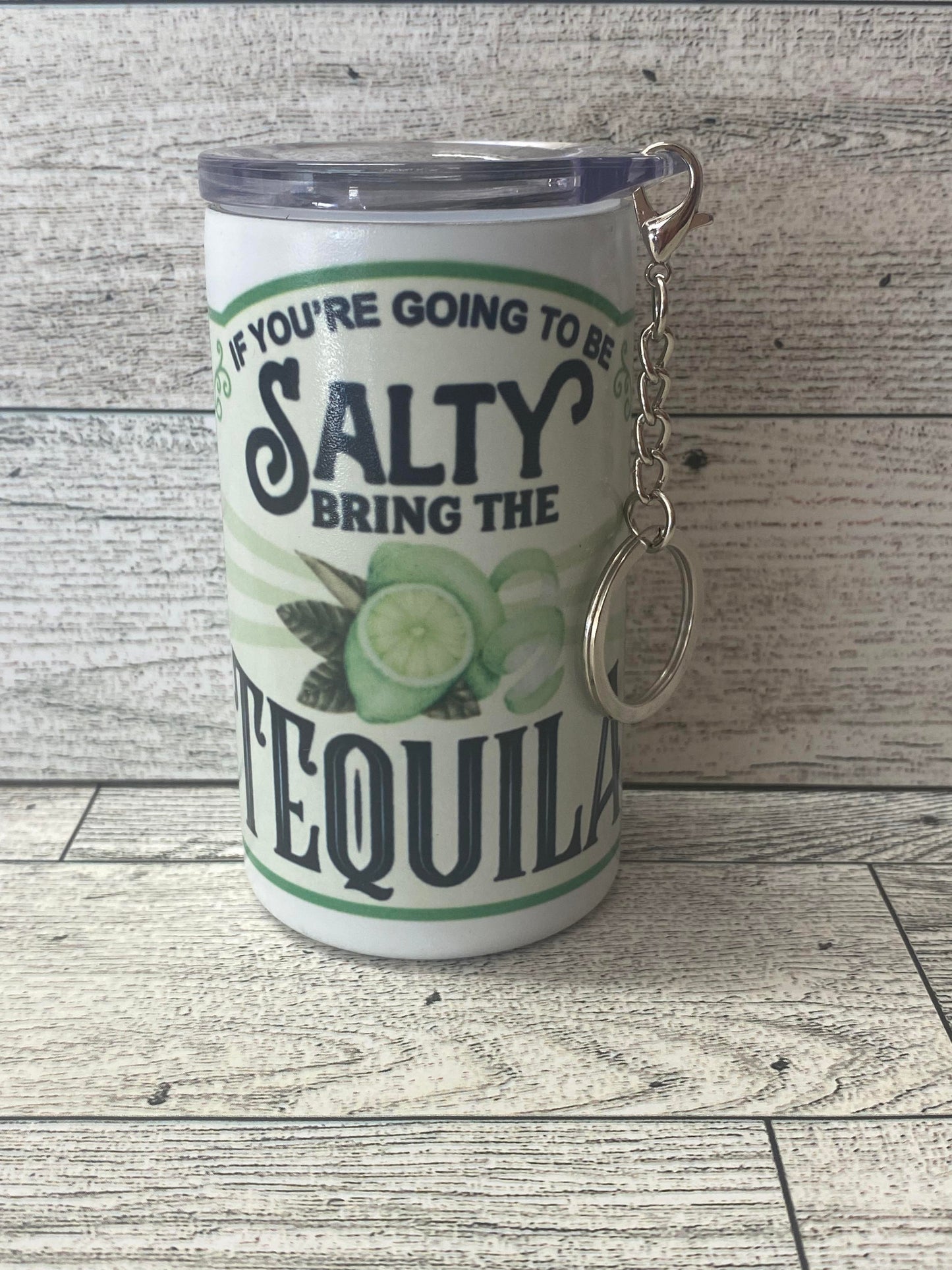 3 Ounce Skinny Shot Glass - If Your Going to be Salty Bring the Tequila