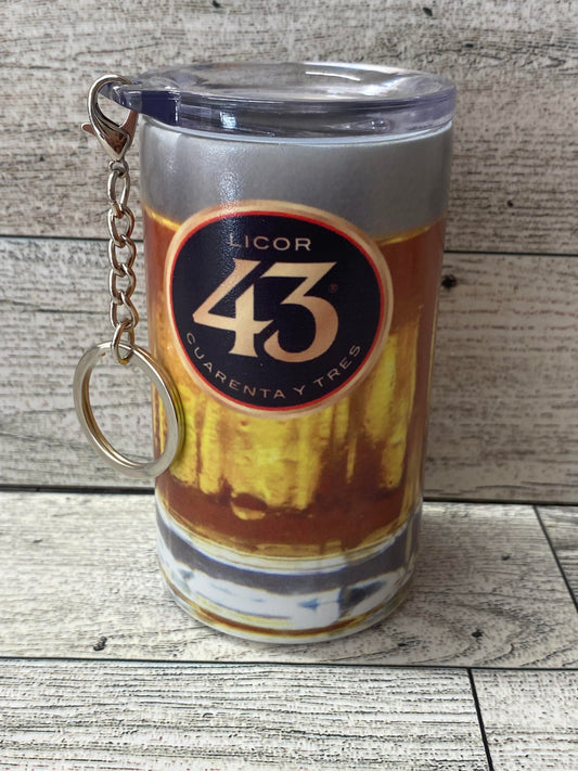 3 Ounce Skinny Shot Glass - Licor 43