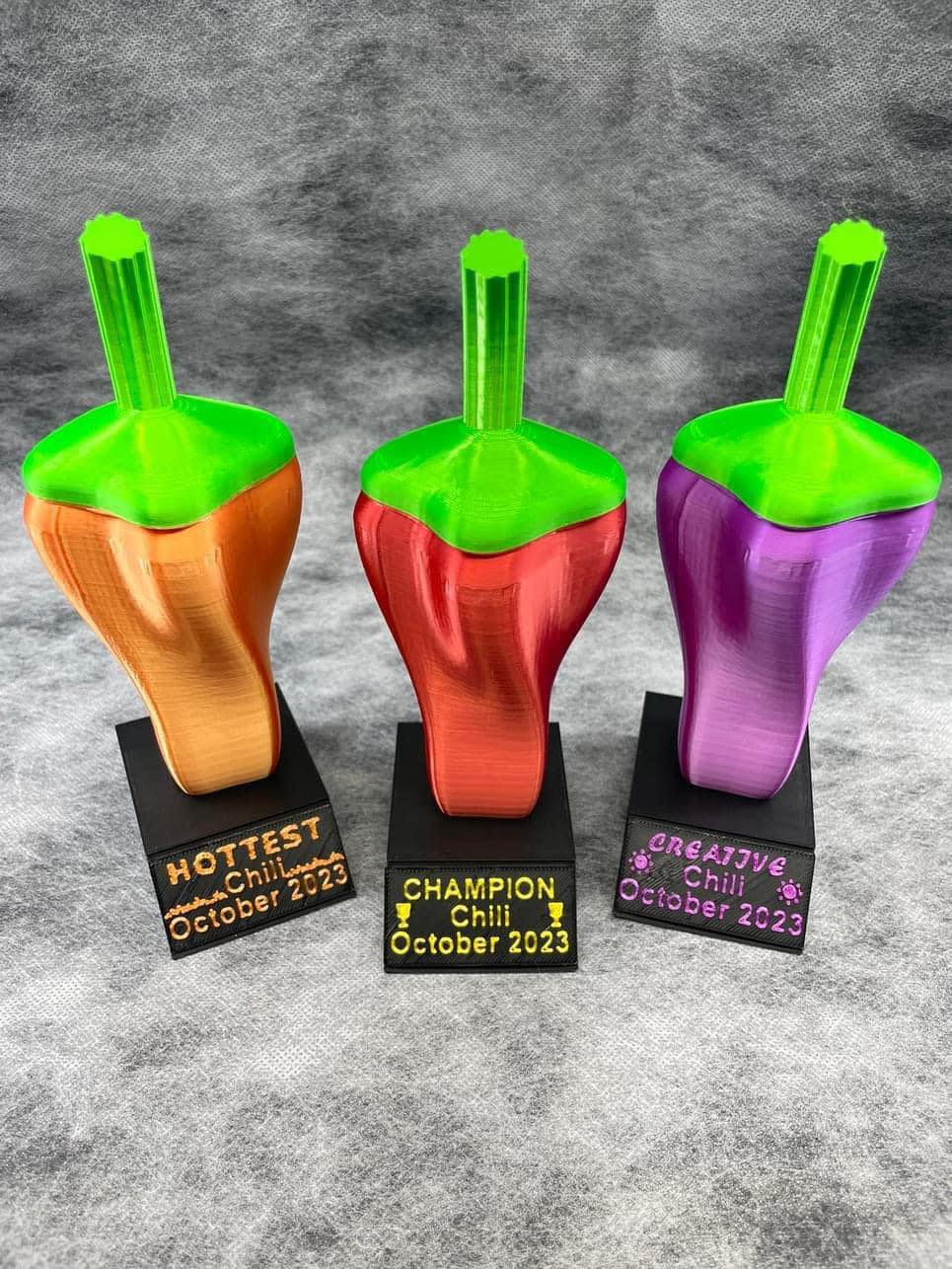 Chili Cook Off - TROPHIES - Your Choice