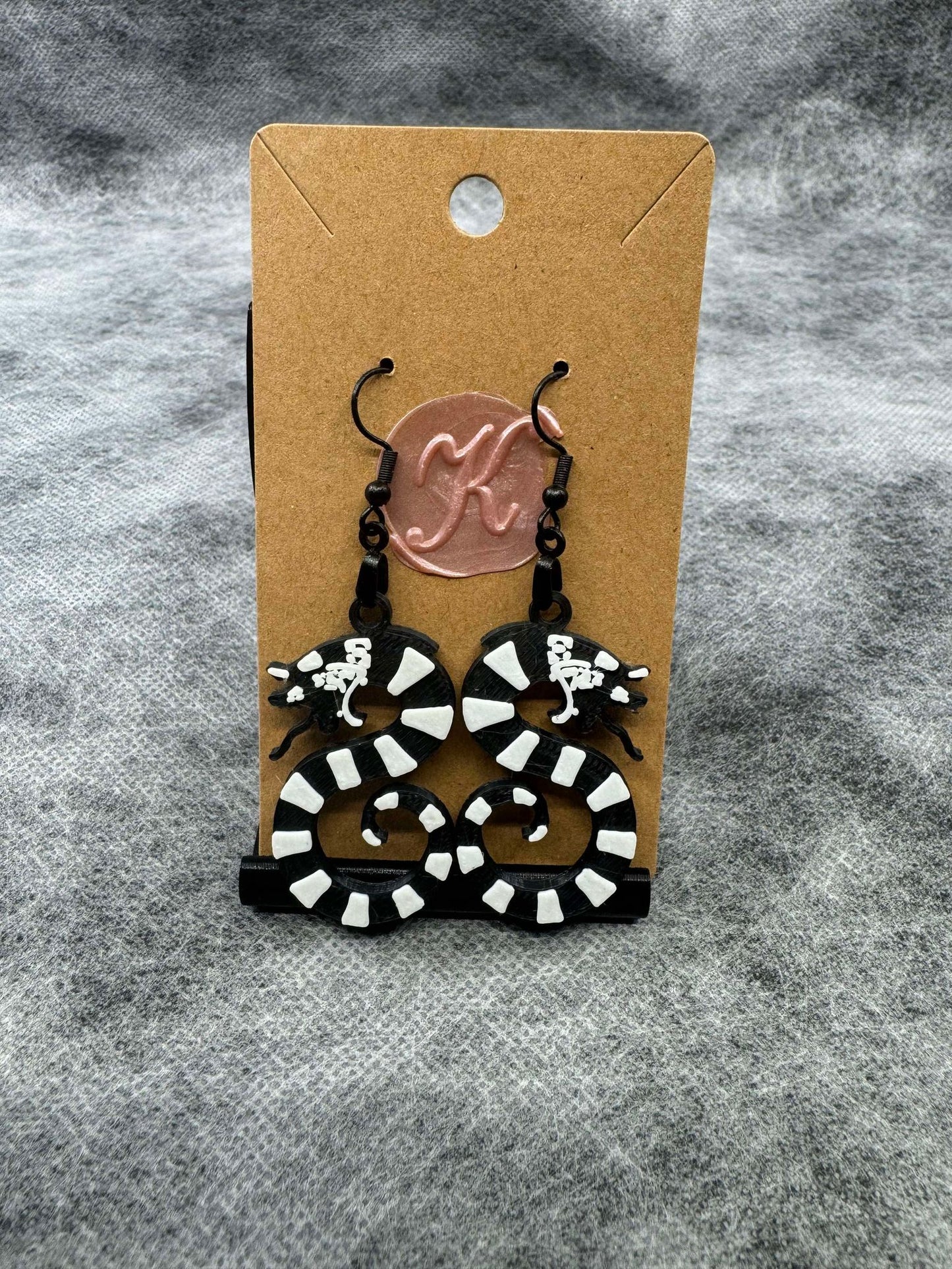 3D Printed Jewelry - Beetlejuice Snake