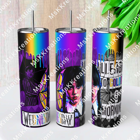 TO BE MADE - 20 Ounce Skinny Glow in the Dark - Allergic to Color