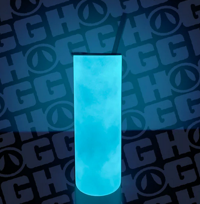 TO BE MADE - 20 Ounce Skinny Glow in the Dark - Blue Monster