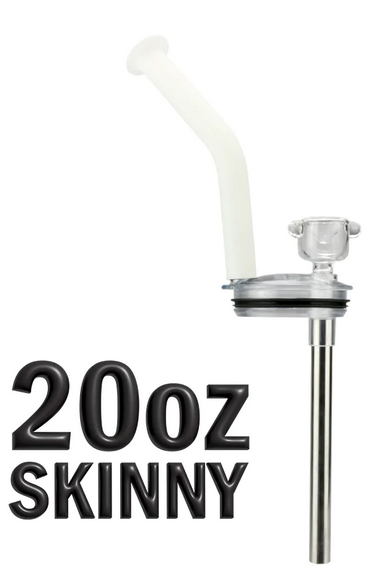 READY TO SHIP - 20 Ounce Skinny BONG LID Assembly - Your Choice of Color