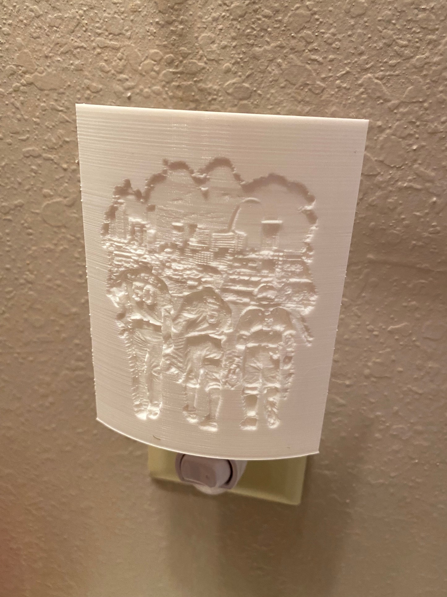 Lithopane - CUSTOM ORDER - Night Light