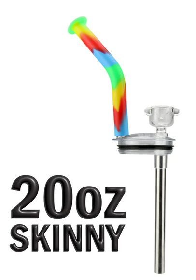 READY TO SHIP - 20 Ounce Skinny BONG LID Assembly - Your Choice of Color