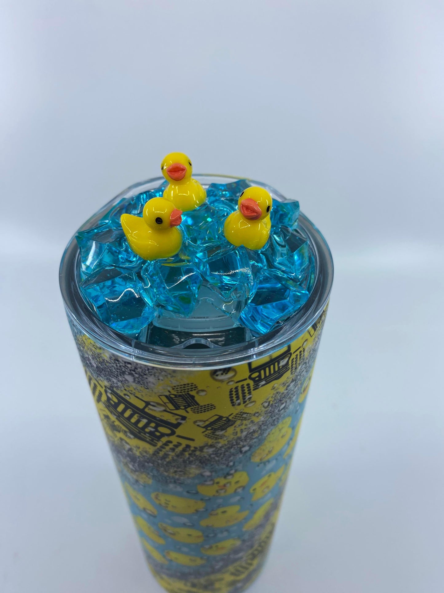 READY TO SHIP - 20 Ounce Skinny Glow in the Dark - Duck Duck Jeep